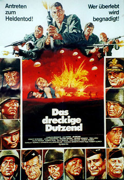Plakatmotiv: Das dreckige Dutzend (1967)
