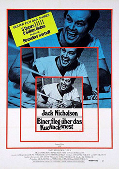 Plakatmotiv: Einer flog &uuml;ber das Kuckucksnest (1975)