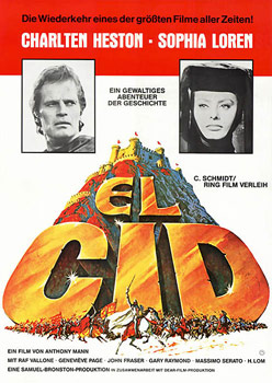 Plakatmotiv (Wiederauff&uuml;hrung): El Cid (1961)