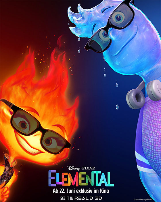Plakatmotiv: Elemental (2023)