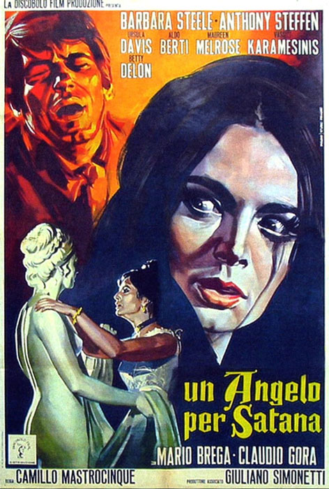 Plakatmotiv (It.): Un angelo per Satana &ndash; Ein Engel f&uuml;r den Teufel (1966)