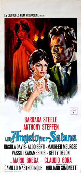 Plakatmotiv (It.): Un angelo per Satana &ndash; Ein Engel f&uuml;r den Teufel (1966)