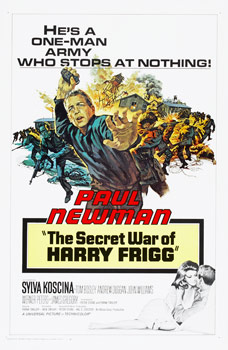 Plakatmotiv (US): The Secret War of Harry Frigg &ndash; Der Etappenheld (1968)