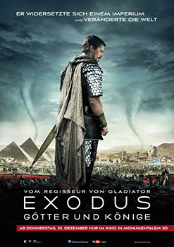 Plakatmotiv: Exodus &ndash; G&ouml;tter und K&ouml;nige (2014)