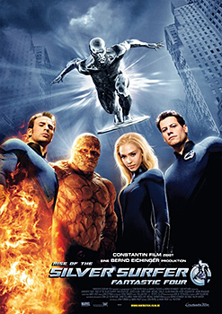 Kinoplakat: Fantastic Four – Rise of the Silver Surfer Kinoplakat: Fantastic Four – Rise of the Silver Surfer