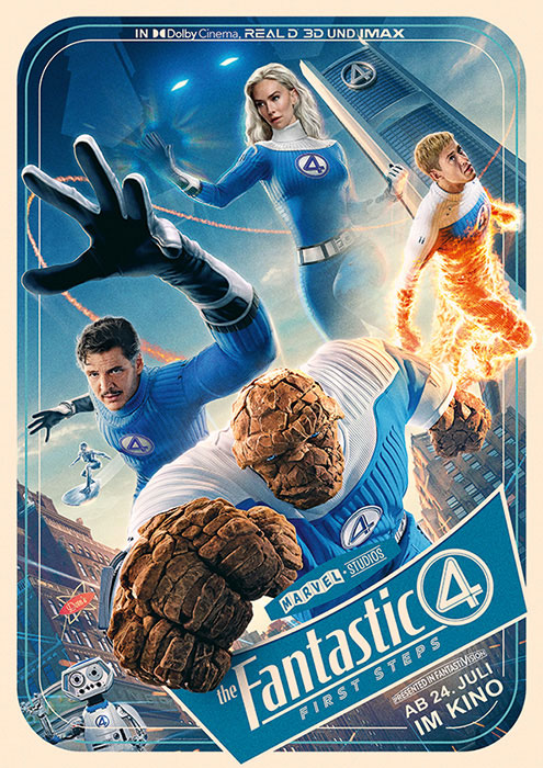 Plakatmotiv: The Fantastic Four &ndash; First Steps (2025)