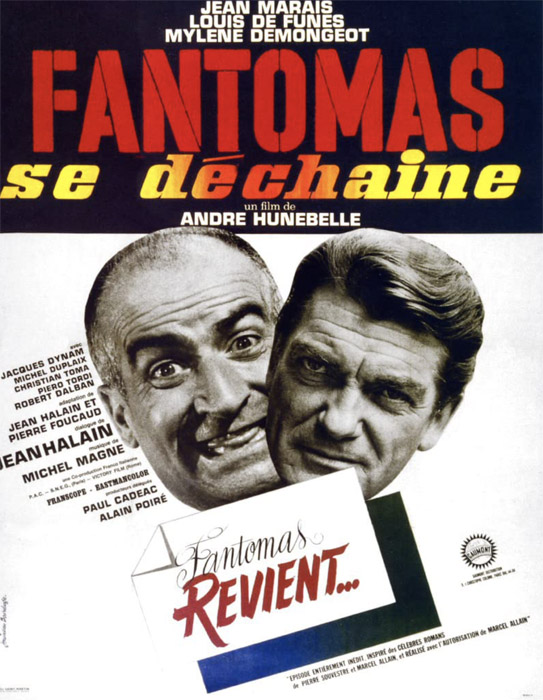 Plakatmotiv (Fr.): Fant&ocirc;mas se d&eacute;cha&icirc;ne (1965)