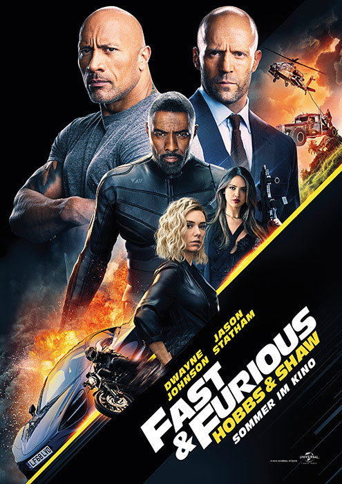 Plakatmotiv: Fast & Furious &ndash; Hobbs and Shaw (2019)