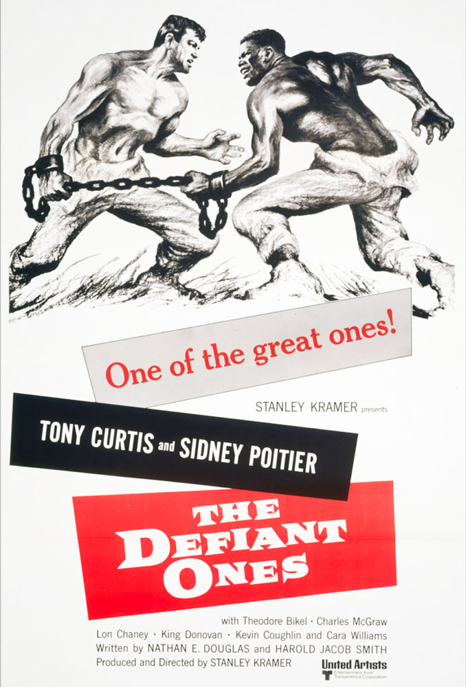 Plakatmotiv (US): The Defiant Ones &ndash; Flucht in Ketten (1958)