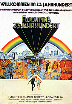 Plakatmotiv: Flucht ins 23. Jahrhundert (1976)