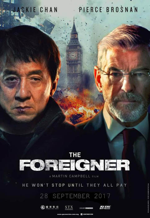 Plakatmotiv (UK): The Foreigner (2017)