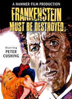 Plakatmotiv (UK): Frankenstein must be destroyed &ndash; Frankenstein muss sterben (1969)