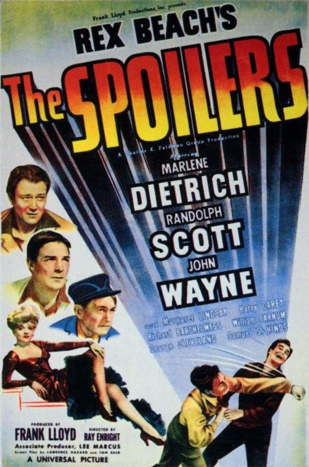 Plakatmotiv (US): The Spoilers &ndash; Die Freibeuterin (1942)