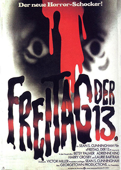 Kinoplakat: Freitag der 13.