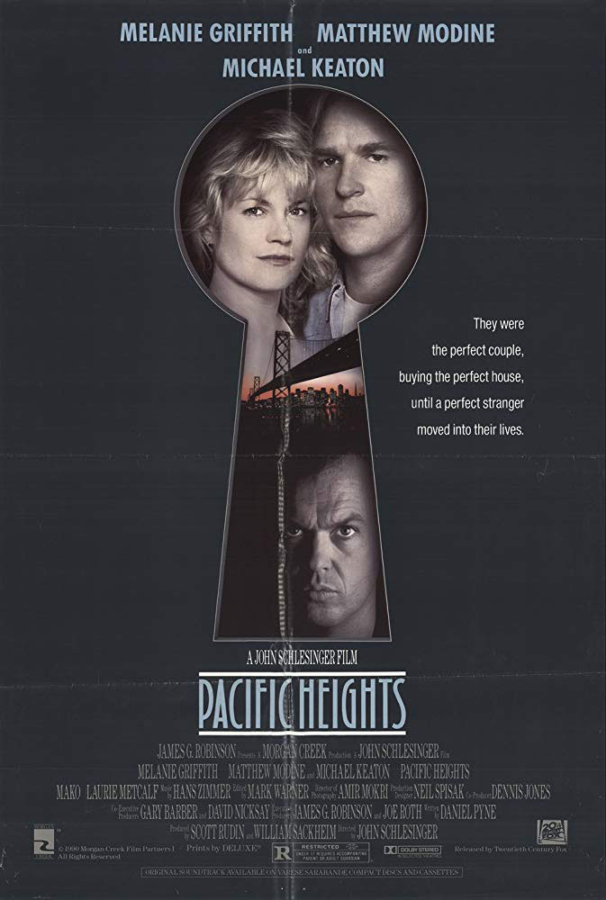 Plakatmotiv (US): Pacific Heigths &ndash; Fremde Schatten (1990)