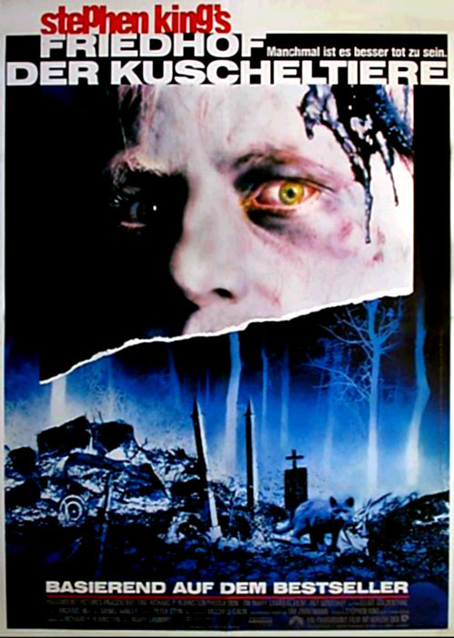 Plakatmotiv: Friedhof der Kuscheltiere (1989)