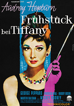 Kinoplakat: Fr&uuml;hst&uuml;ck bei Tiffany