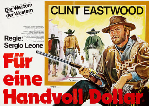 Plakatmotiv: F&uuml;r eine Handvoll Dollar (1964)