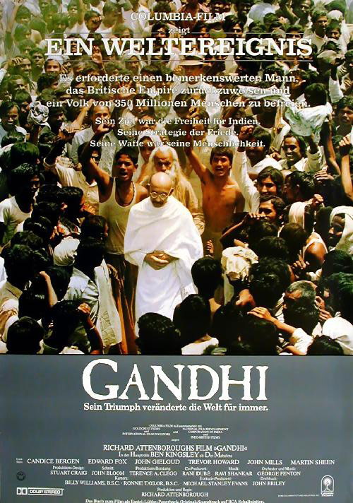 Plakatmotiv: Gandhi (1982) Plakatmotiv: Gandhi (1982)