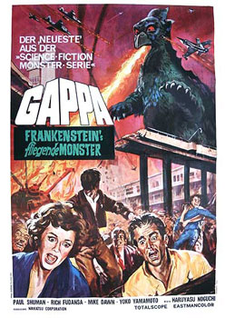 Plakatmotiv: Gappa – Frankensteins fliegende Monster (1967)