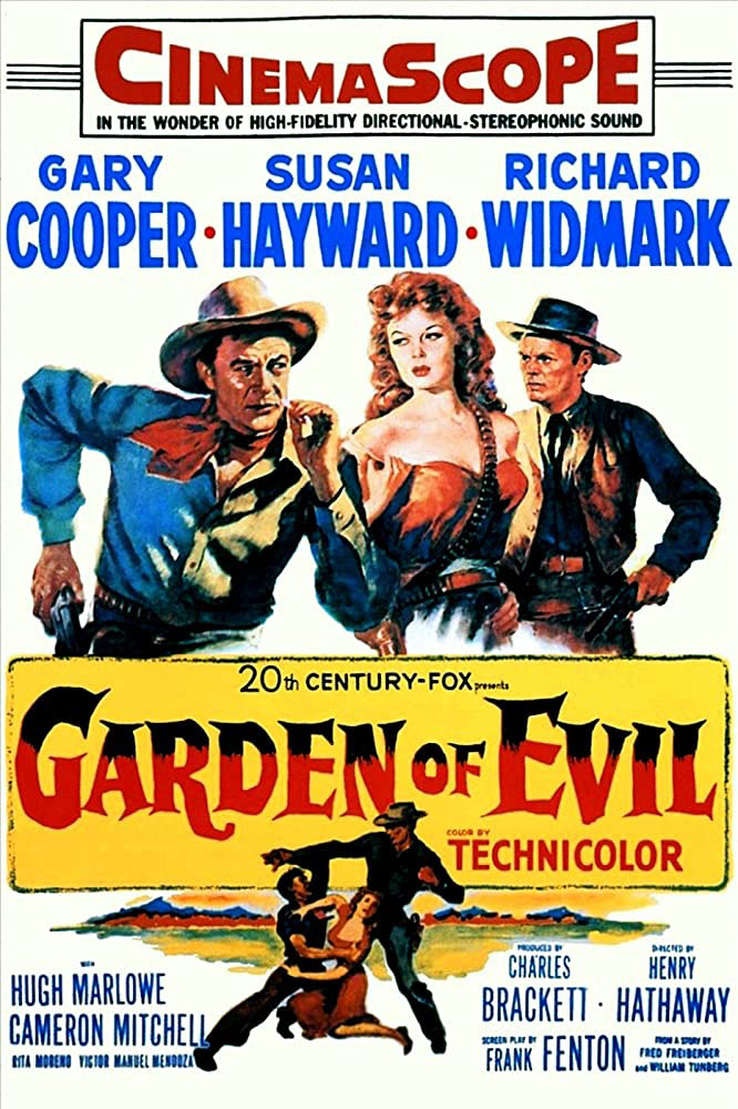 Plakatmotiv (US): The Garden of Evil &ndash; Der Garten des B&ouml;sen (1954)