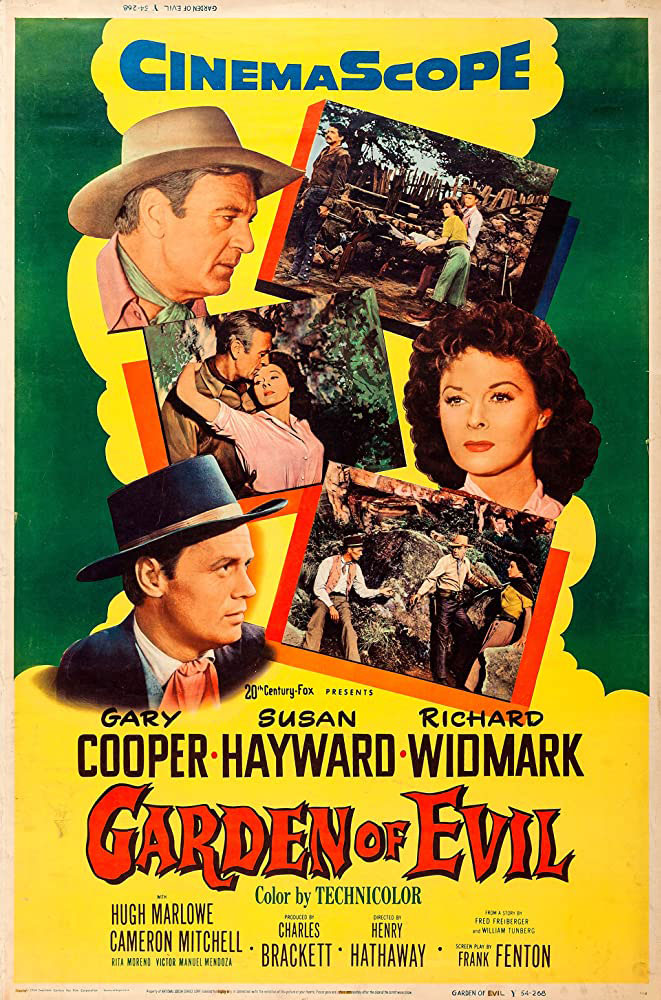 Plakatmotiv (US): The Garden of Evil &ndash; Der Garten des B&ouml;sen (1954)