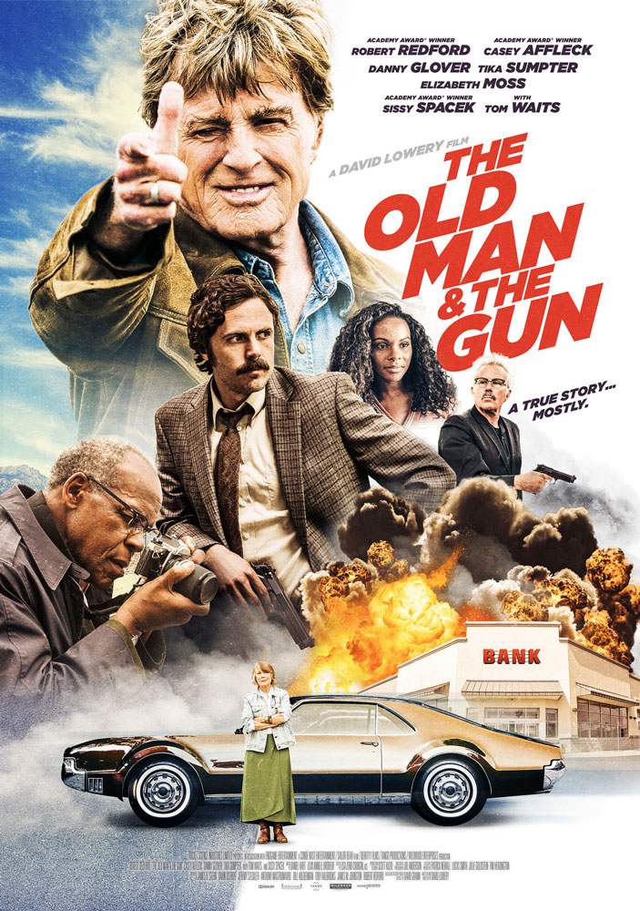Plakatmotiv (US): The Old Man & the Gun &ndash; Ein Gauner & Gentleman (2018)