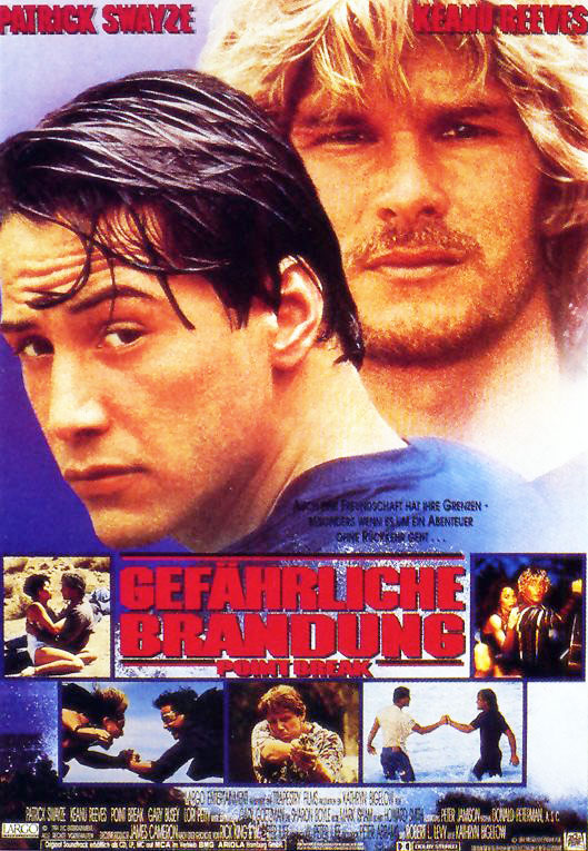 Plakatmotiv: Gef&auml;hrliche Brandung (1991)