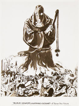 Plakatmotiv (US): Black Legion – Geheimbund Schwarze Legion (1937)