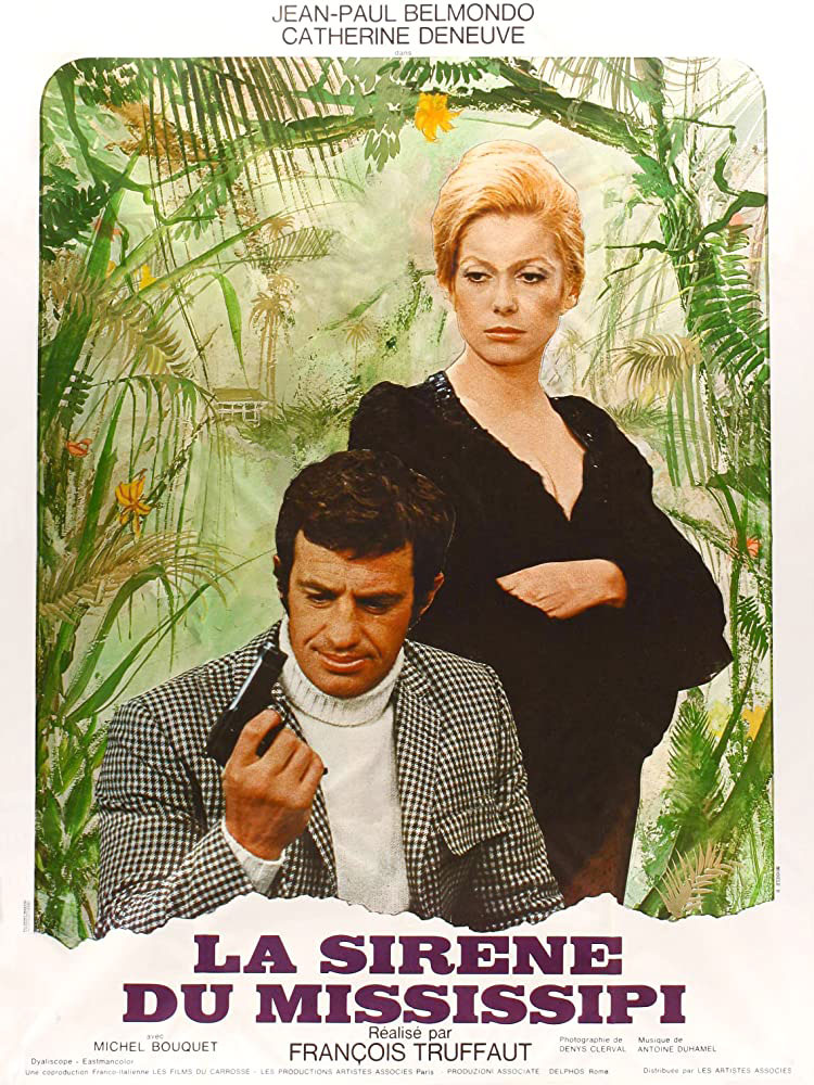 Plakatmotiv (Fr.): La sir&egrave;ne du Mississipi &ndash; Das Geheimnis der falschen Braut (1969)