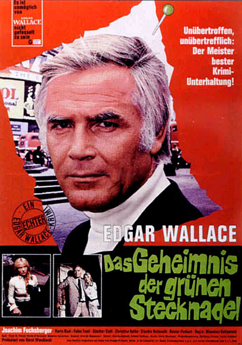 Plakatmotiv: Das Geheimnis der grünen Stecknadel (1972) Plakatmotiv: Das Geheimnis der grünen Stecknadel (1972)