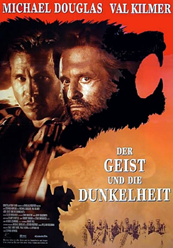 Plakatmotiv: Der Geist und die Dunkelheit (1996)