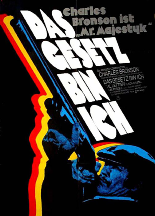Plakatmotiv: Das Gesetz bin ich (1974)