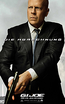 Plakatmotiv &ndash; Charakter: Bruce Willis ist Joe in G.I. Joe &ndash; Die Abrechnung (2013)
