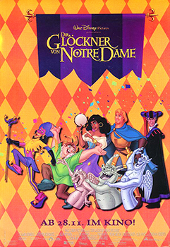 Plakatmotiv: Der Gl&ouml;ckner von Notre Dame (1996)