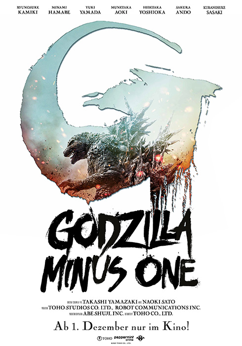 Plakatmotiv: Godzilla Minus One (2023)