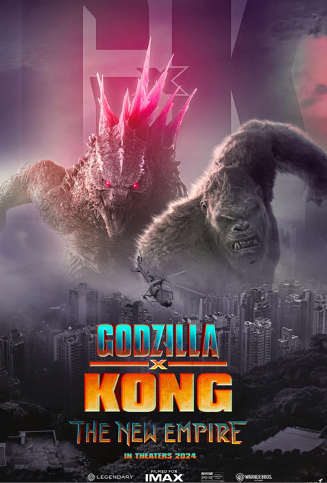 Plakatmotiv (US): Godzilla &times; Kong: The New Empire (2024)