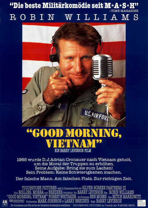 Plakatmotiv: Good Morning, Vietnam (1987) Plakatmotiv: Good Morning, Vietnam (1987)