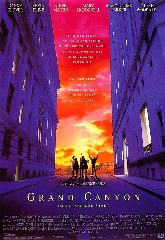 Plakatmotiv: Grand Canyon – Im Herzen der Stadt (1991) Plakatmotiv: Grand Canyon – Im Herzen der Stadt (1991)