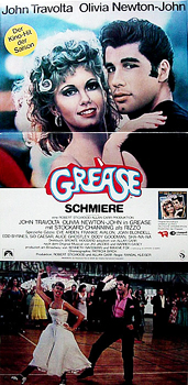Kinoplakat: Grease &ndash; Schmiere