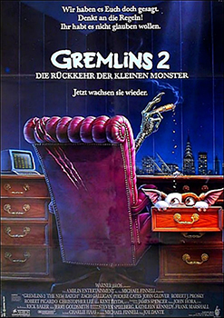 Plakatmotiv: Gremlins 2 – Die Rückkehr der kleinen Monster (1990) Plakatmotiv: Gremlins 2 – Die Rückkehr der kleinen Monster (1990)