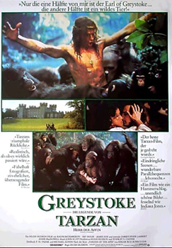 Plakatmotiv: Greystoke – Die Legende von Tarzan, Herr der Affen (1984) Plakatmotiv: Greystoke – Die Legende von Tarzan, Herr der Affen (1984)