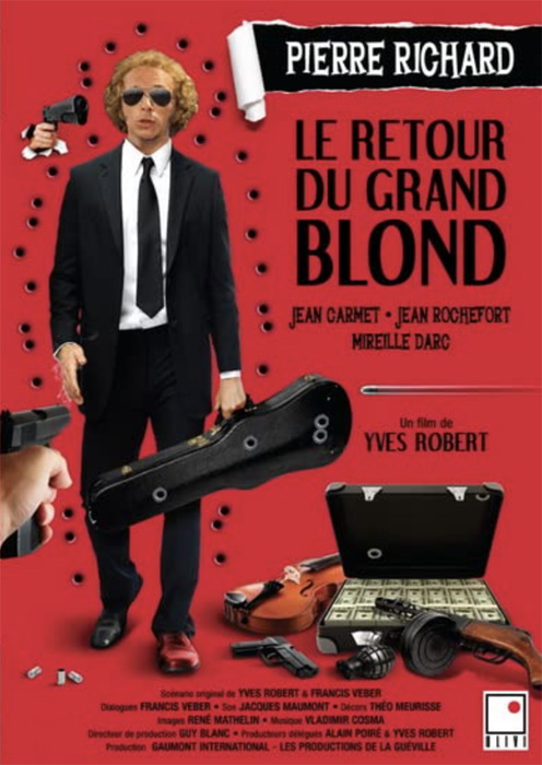 Plakatmotiv (Fr.): Le retour du grand blond (1974)