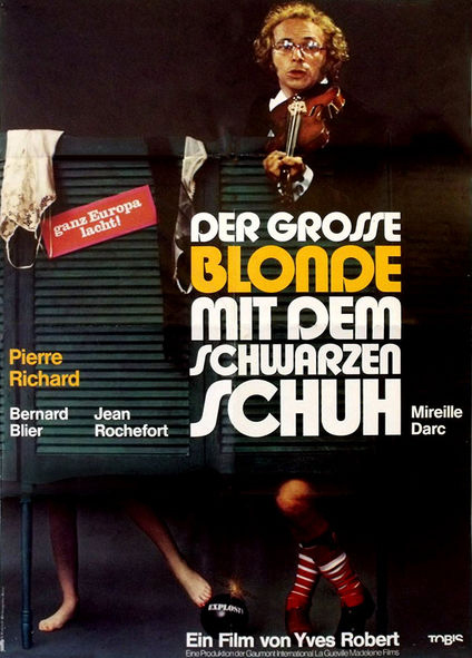 Plakatmotiv: Der große Blonde mit dem schwarzen Schuh (1972) Plakatmotiv: Der große Blonde mit dem schwarzen Schuh (1972)