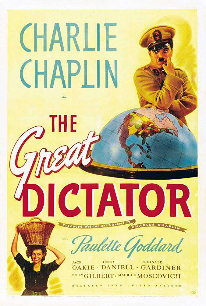 Plakatmotiv: Der gro&szlig;e Diktator (1940)