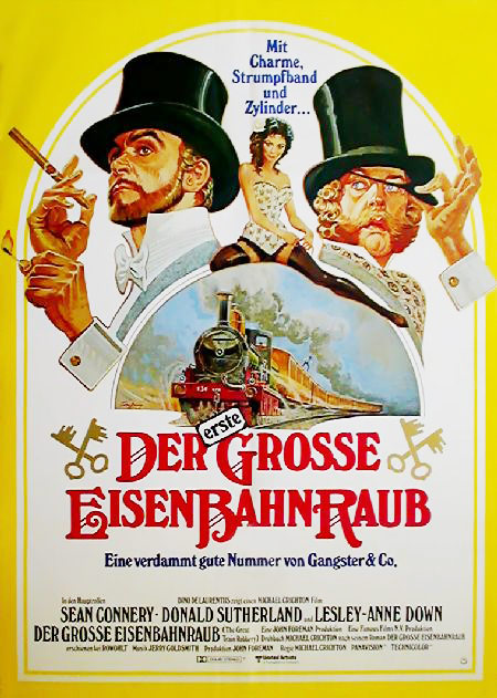 Plakatmotiv: Der (erste) gro&szlig;e Eisenbahnraub (1978)