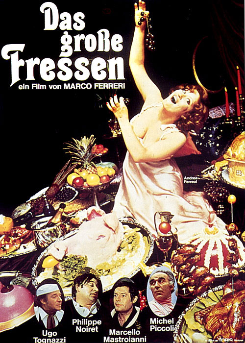Plakatmotiv: Das gro&szlig;e Fressen (1973)