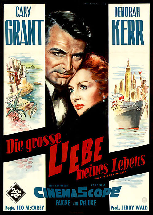 Plakatmotiv: Die gro&szlig;e Liebe meines Lebens (1957)