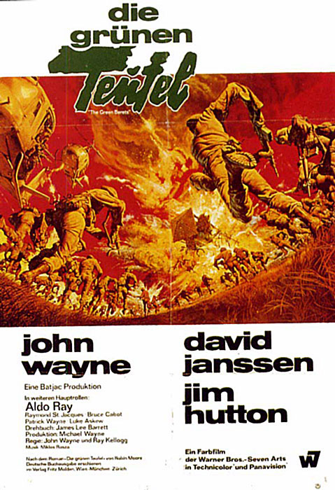Plakatmotiv: Die gr&uuml;nen Teufel (1968)
