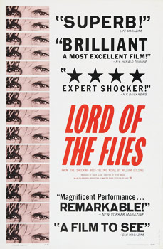 Plakatmotiv (UK): Herr der Fliegen (1963)